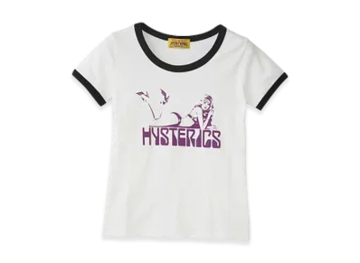 HYSTERIC GLAMOUR Woman Scorpion Chibi T-Shirt "White"