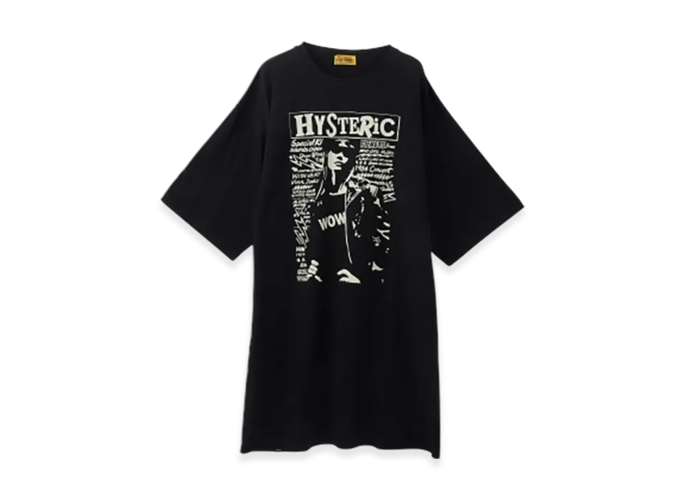 HYSTERIC GLAMOUR Wow Girl One Piece "Black"