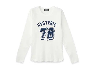 HYSTERIC GLAMOUR Number 76 T-Shirt "White"