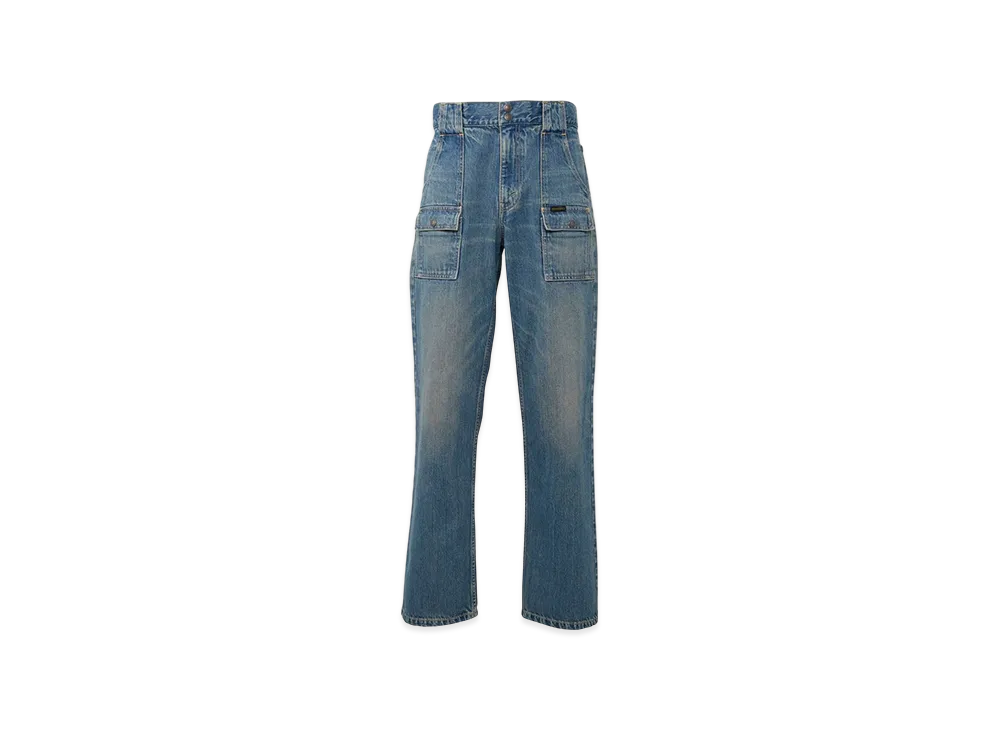 HYSTERIC GLAMOUR Bush Denim Pants "Light Indigo Blue"
