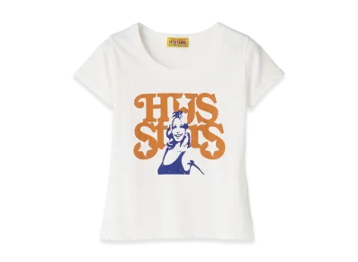 HYSTERIC GLAMOUR Hys Stars Chibi T-Shirt "White"