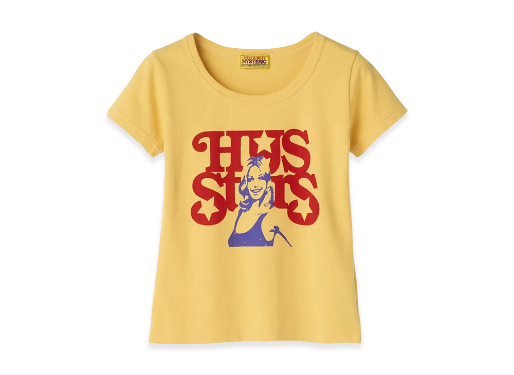 HYSTERIC GLAMOUR Hys Stars Chibi T-Shirt "Yellow"