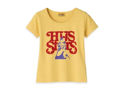HYSTERIC GLAMOUR Hys Stars Chibi T-Shirt "Yellow"