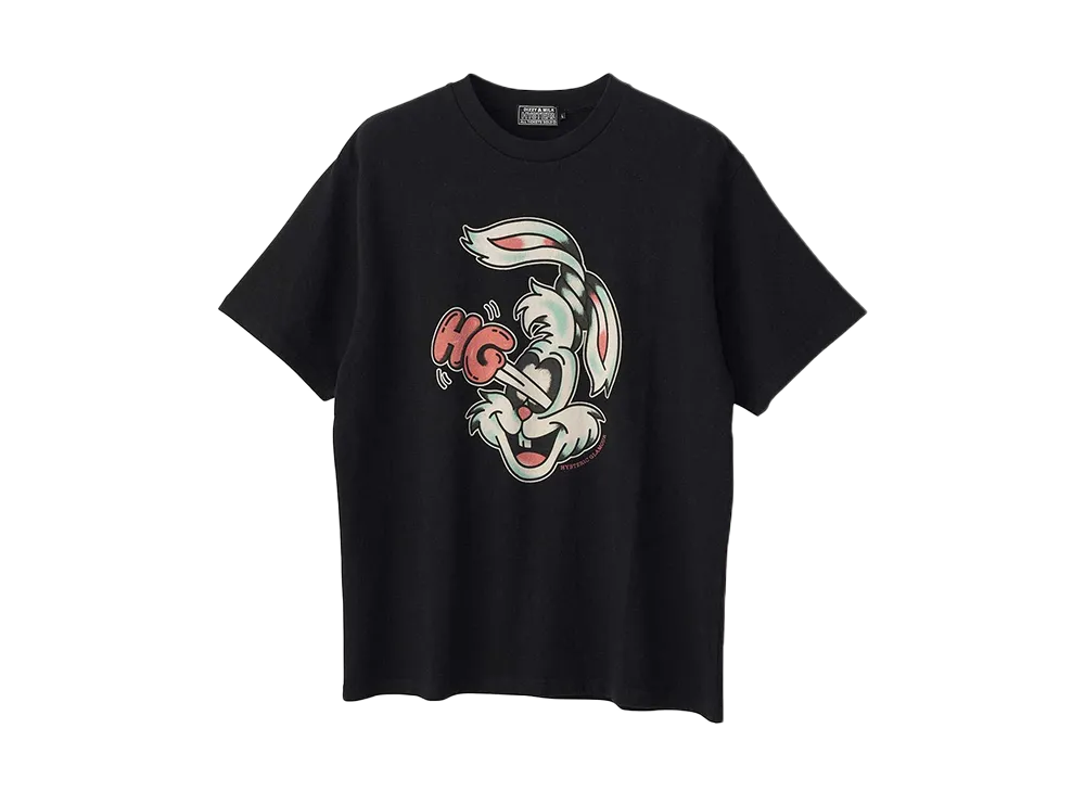 HYSTERIC GLAMOUR Hysteric Rabbit T-Shirt "Black"