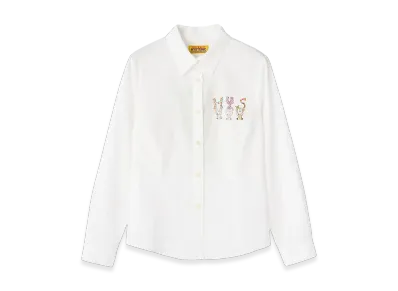 HYSTERIC GLAMOUR Compact Shirt "White"