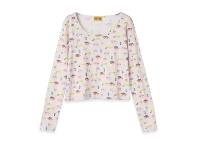 HYSTERIC GLAMOUR Waffle T-shirt "Multi"