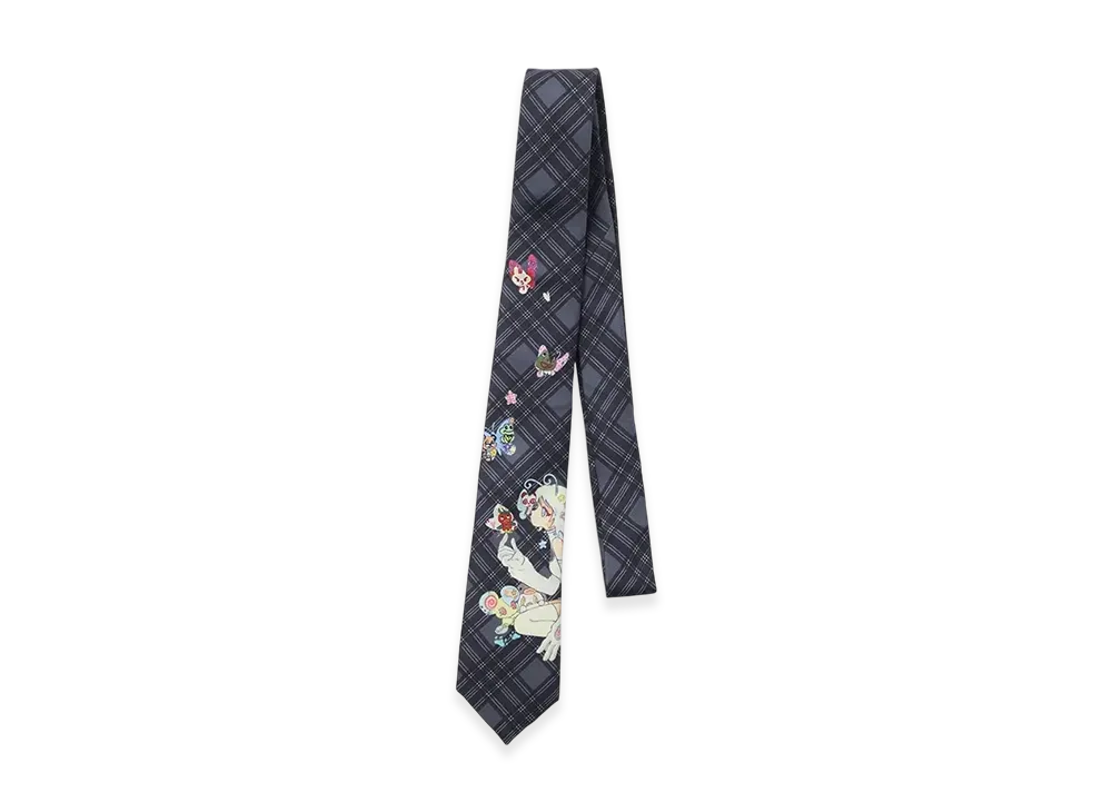 HYSTERIC GLAMOUR Plaid Tie "Black"