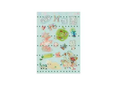 HYSTERIC GLAMOUR Artist Sticker Set "Multi"