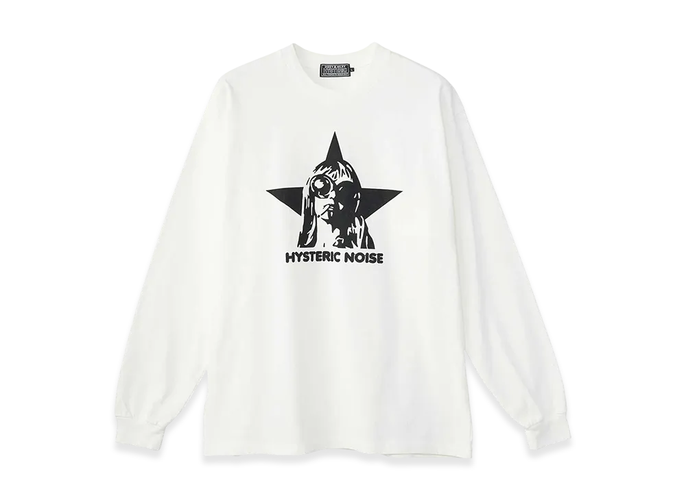 HYSTERIC GLAMOUR Hysteric Noise T-Shirt "White"