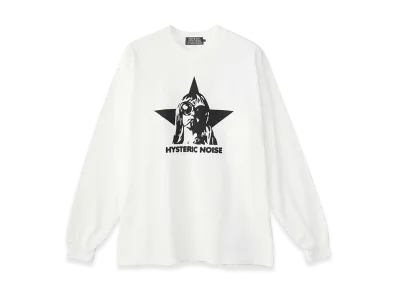 HYSTERIC GLAMOUR Hysteric Noise T-Shirt "White"