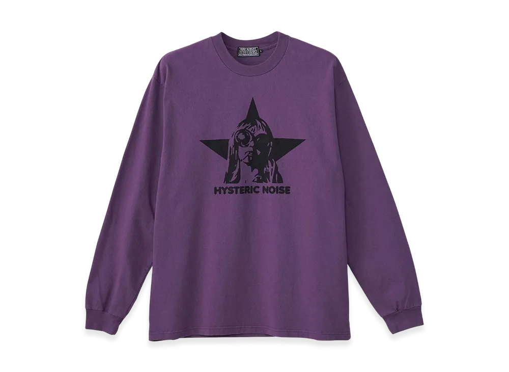 HYSTERIC GLAMOUR Hysteric Noise T-Shirt "Purple"