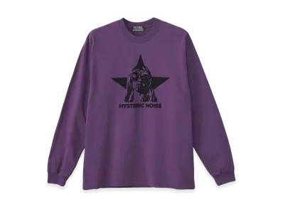HYSTERIC GLAMOUR Hysteric Noise T-Shirt "Purple"