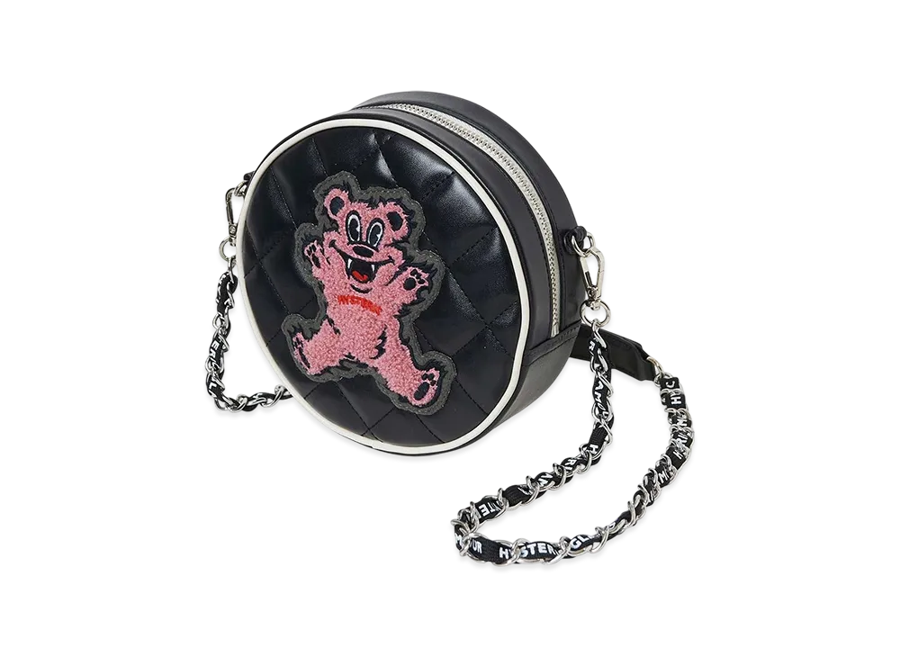 HYSTERIC GLAMOUR FIRE BEAR Shoulder Bag "Black"