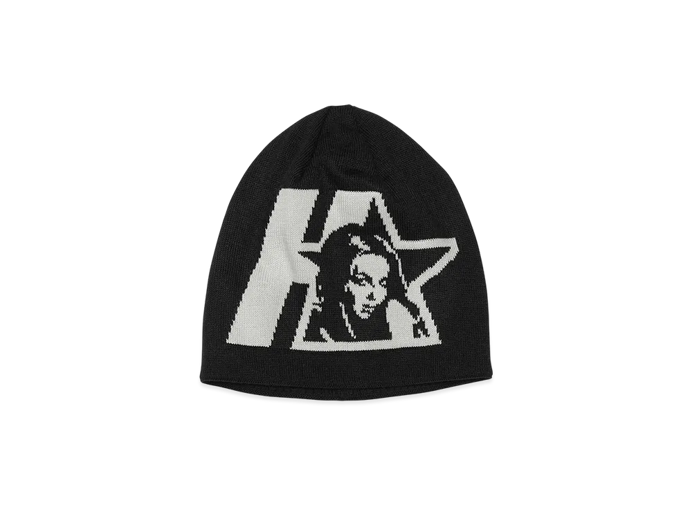 HYSTERIC GLAMOUR STAR WOMAN Beanie "Black"