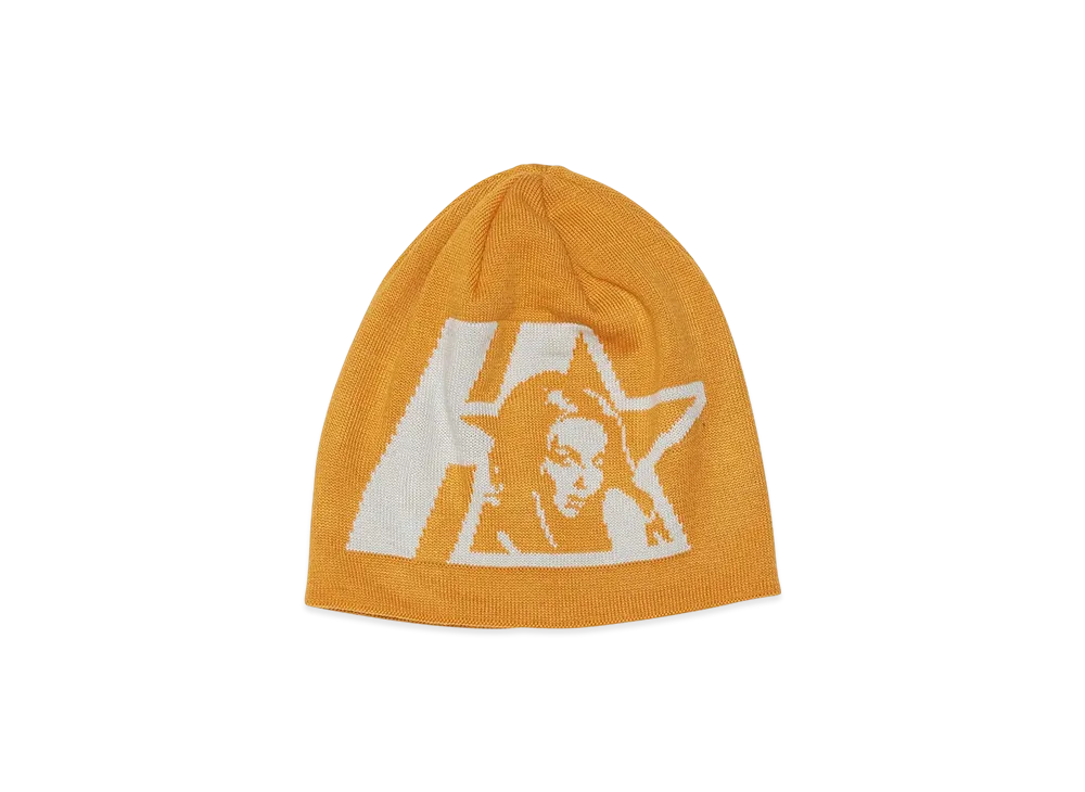 HYSTERIC GLAMOUR STAR WOMAN Beanie "Yellow"