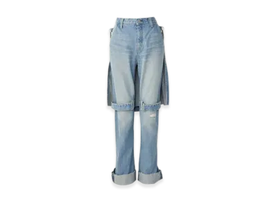 HYSTERIC GLAMOUR Bondage Denim Pants "Light Indigo Blue"