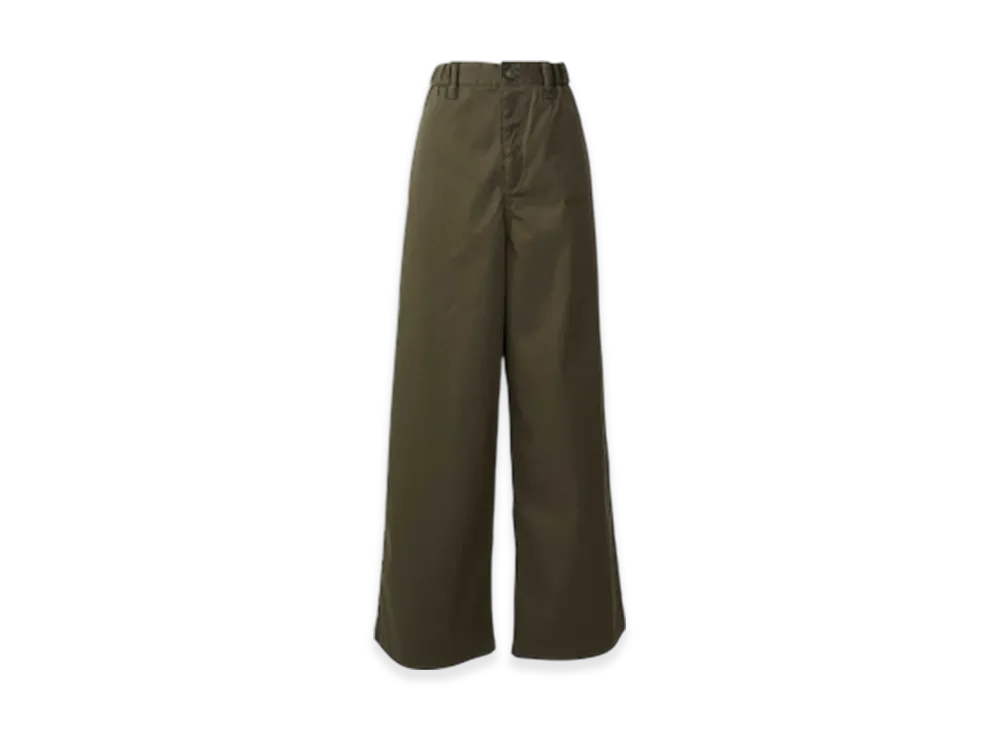 HYSTERIC GLAMOUR Wide Chino Pants "Khaki"