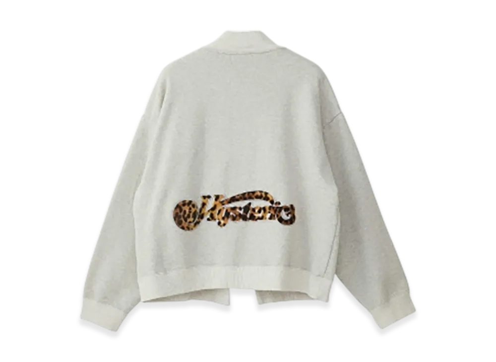 HYSTERIC GLAMOUR Hysteric Love Applique Jumper "Top Gray"