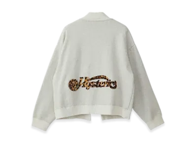 HYSTERIC GLAMOUR Hysteric Love Applique Jumper "Top Gray"