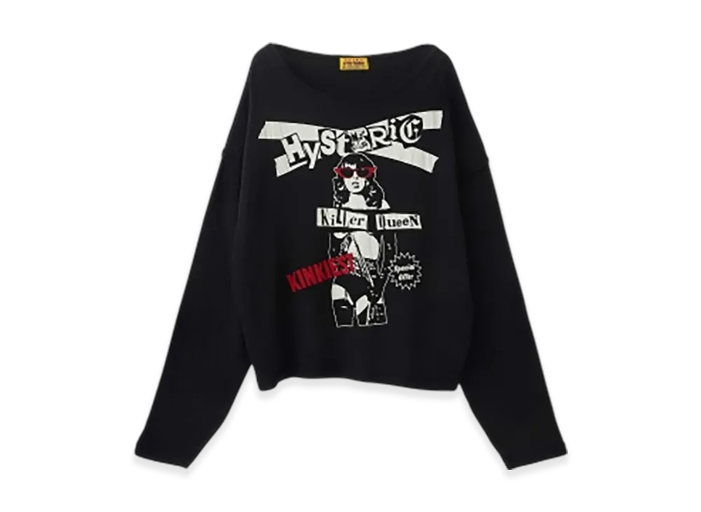 HYSTERIC GLAMOUR Special Offer Pullover "Black"