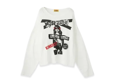 HYSTERIC GLAMOUR Special Offer Pullover "White"