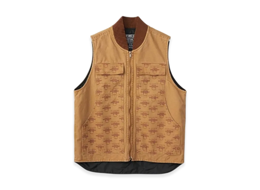 HYSTERIC GLAMOUR Hysteric Handcuffs Duck Vest "Beige"
