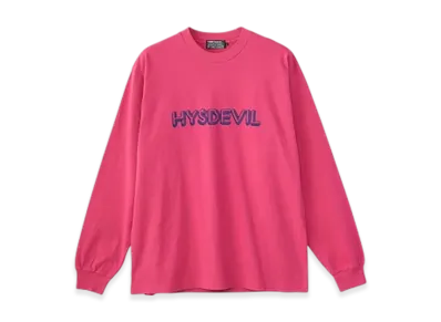 HYSTERIC GLAMOUR Hysdevil Records T-Shirt "Pink"