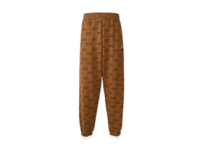 HYSTERIC GLAMOUR Bad Ass Logo Sweatpants "Brown"