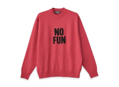 HYSTERIC GLAMOUR No Fun Sweater "Pink"