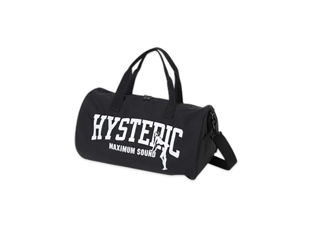 HYSTERIC GLAMOUR Maximum Sound Drum Bag "Black"
