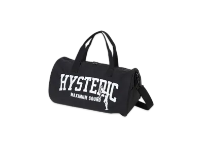 HYSTERIC GLAMOUR Maximum Sound Drum Bag "Black"