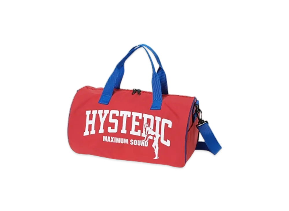 HYSTERIC GLAMOUR Maximum Sound Drum Bag "Red"