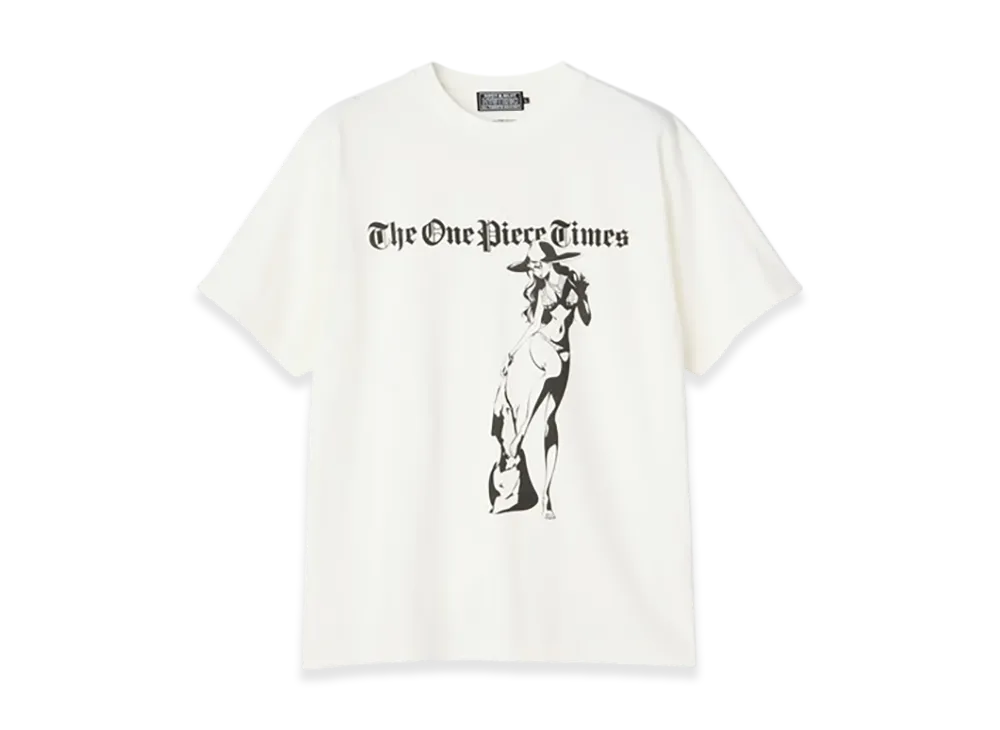 HYSTERIC GLAMOUR x ONE PIECE Nico Robin Times T-Shirt "White"