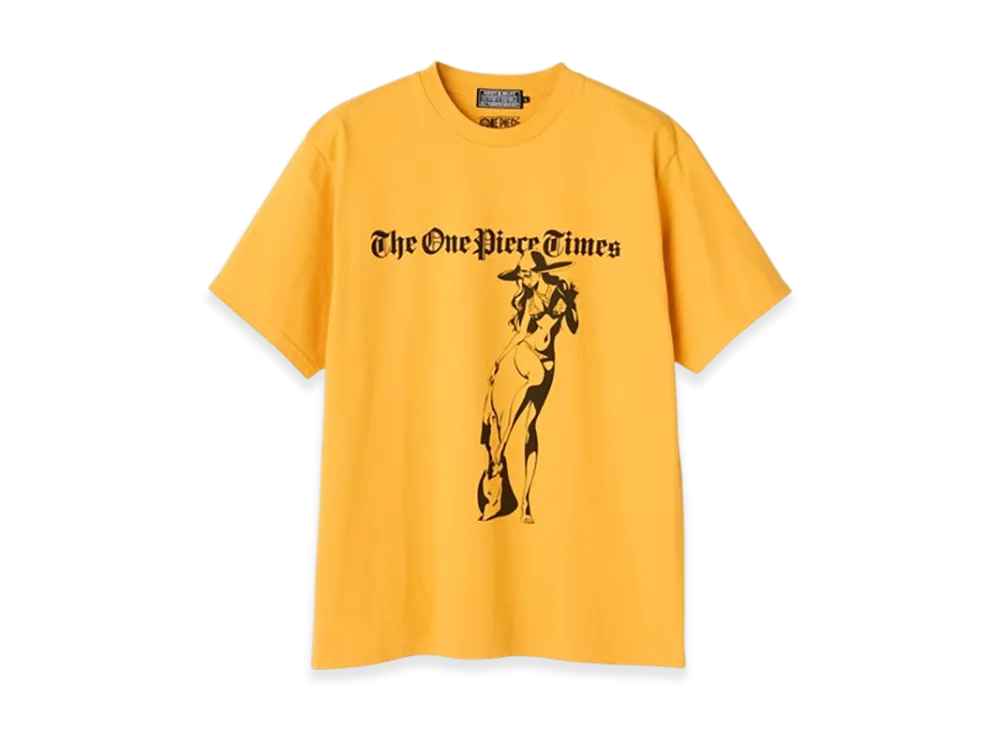 HYSTERIC GLAMOUR x ONE PIECE Nico Robin Times T-Shirt "Yellow"