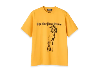 HYSTERIC GLAMOUR x ONE PIECE Nico Robin Times T-Shirt "Yellow"