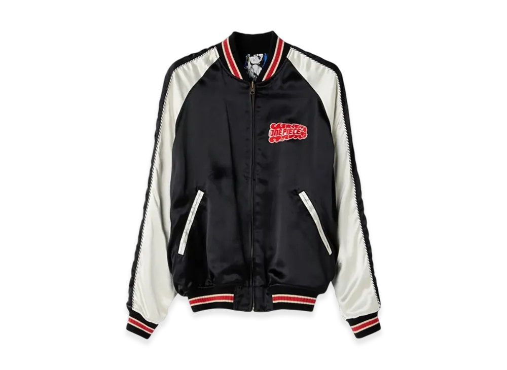 HYSTERIC GLAMOUR x ONE PIECE Nami Flying V Embroidered Sukajan Jacket "Black"