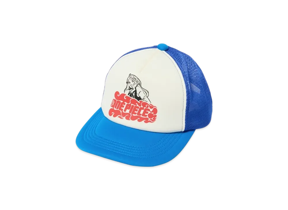 HYSTERIC GLAMOUR x ONE PIECE Nami Mesh Cap "Blue"