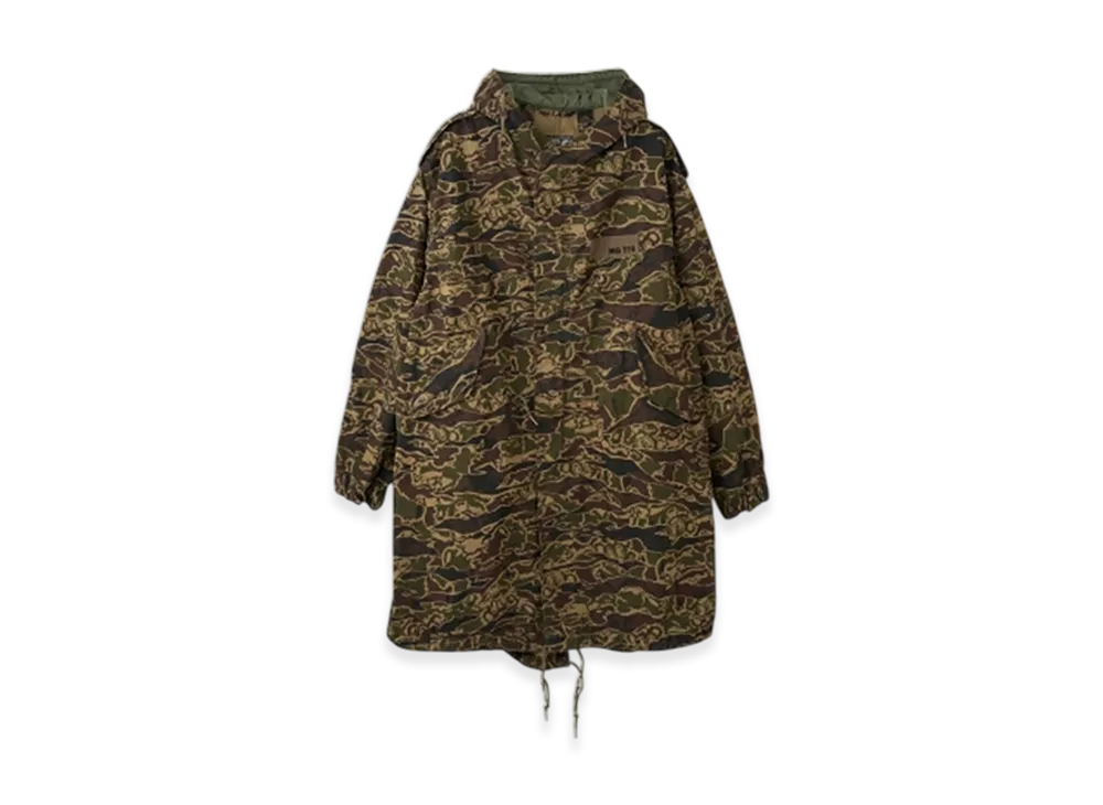 HYSTERIC GLAMOUR Fire Bear 774 M-51 Mods Coat "Camo"