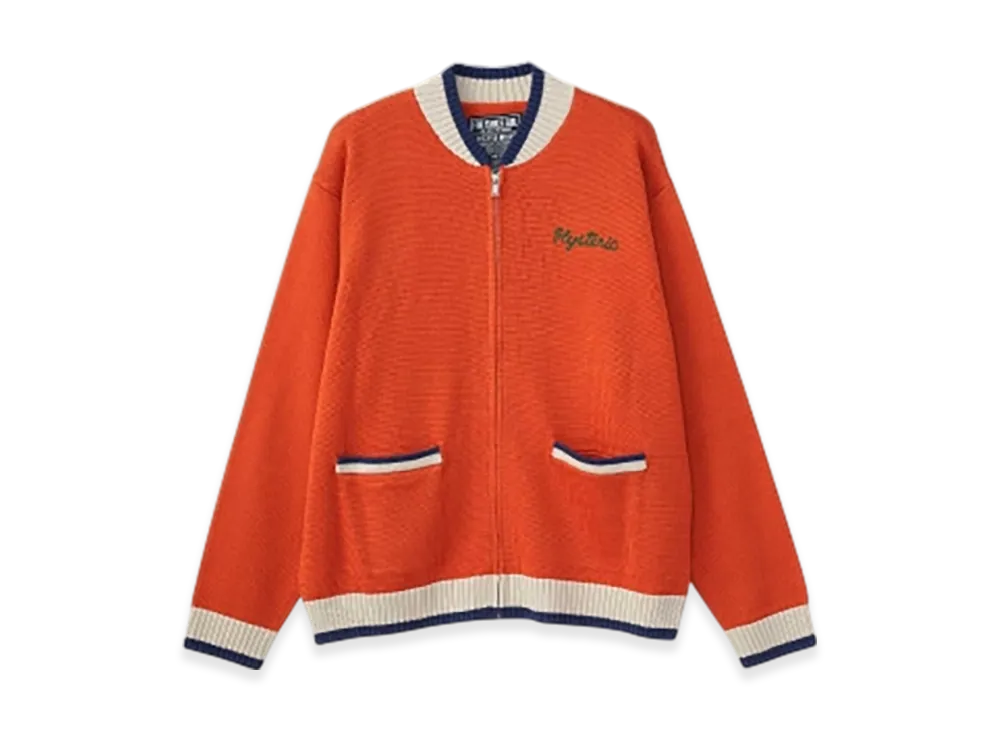 HYSTERIC GLAMOUR Bored Michigan Embroidery Jumper "Orange"