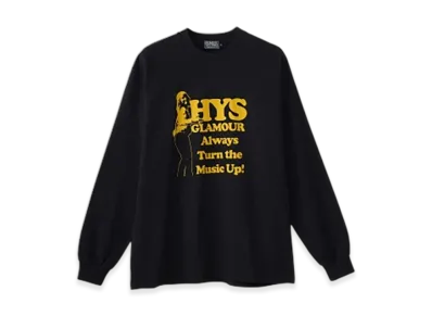 HYSTERIC GLAMOUR Super Kinky Sounds T-Shirt "Black"