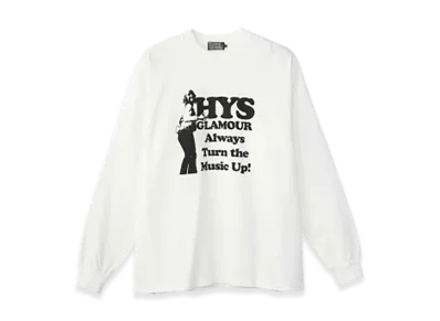 HYSTERIC GLAMOUR Super Kinky Sounds T-Shirt "White"