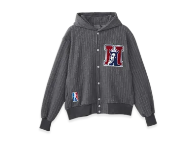 HYSTERIC GLAMOUR Speak No Evil Patch Hoodie "Top Gray"