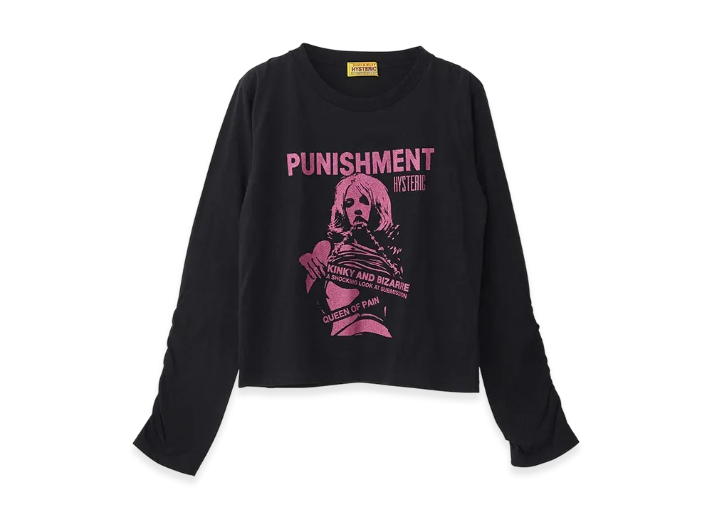 HYSTERIC GLAMOUR Kinky And Bizarre T-Shirt "Black"