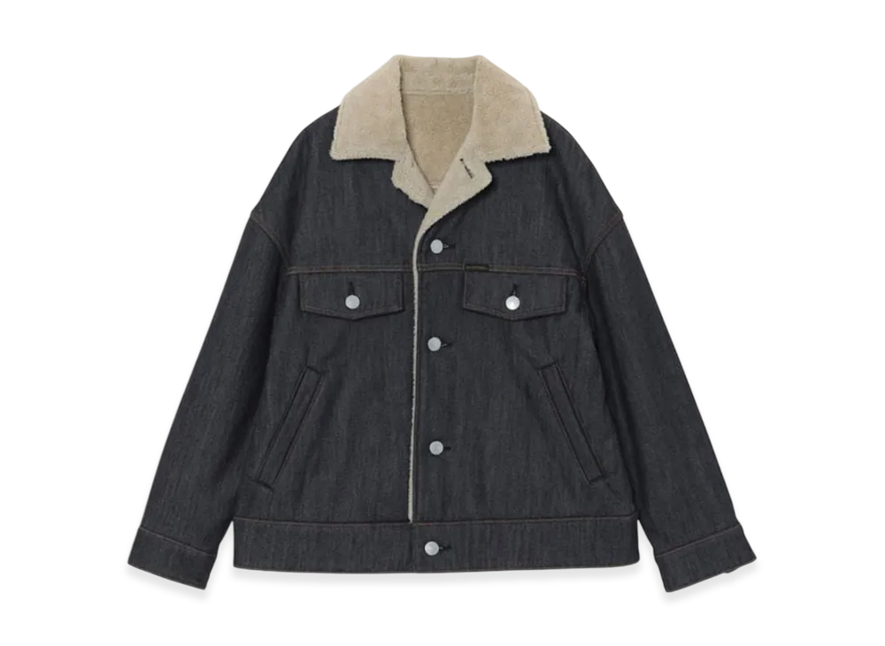 HYSTERIC GLAMOUR x lucien pellat-finet Women's Denim Lunch Jacket "Indigo"