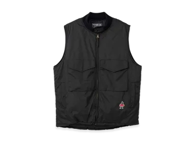 HYSTERIC GLAMOUR Vixen Girl Patch Military Vest "Black"