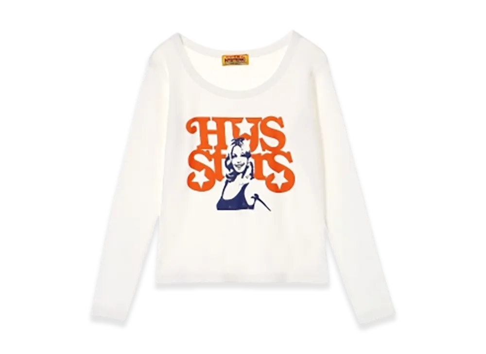 HYSTERIC GLAMOUR Hys Stars Chibi T-Shirt "White"