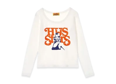 HYSTERIC GLAMOUR Hys Stars Chibi T-Shirt "White"