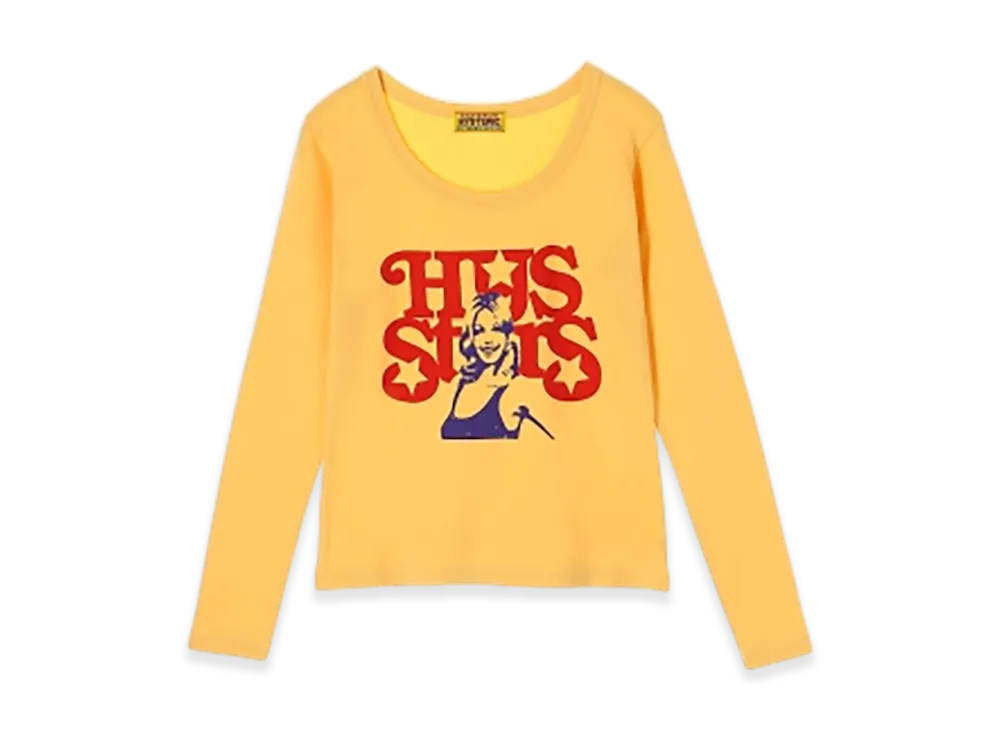 HYSTERIC GLAMOUR Hys Stars Chibi T-Shirt "Yellow"