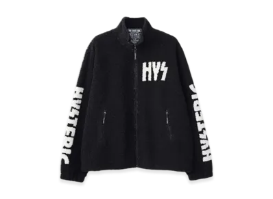 HYSTERIC GLAMOUR Amplified Jacquard Boa Jumper "Black"