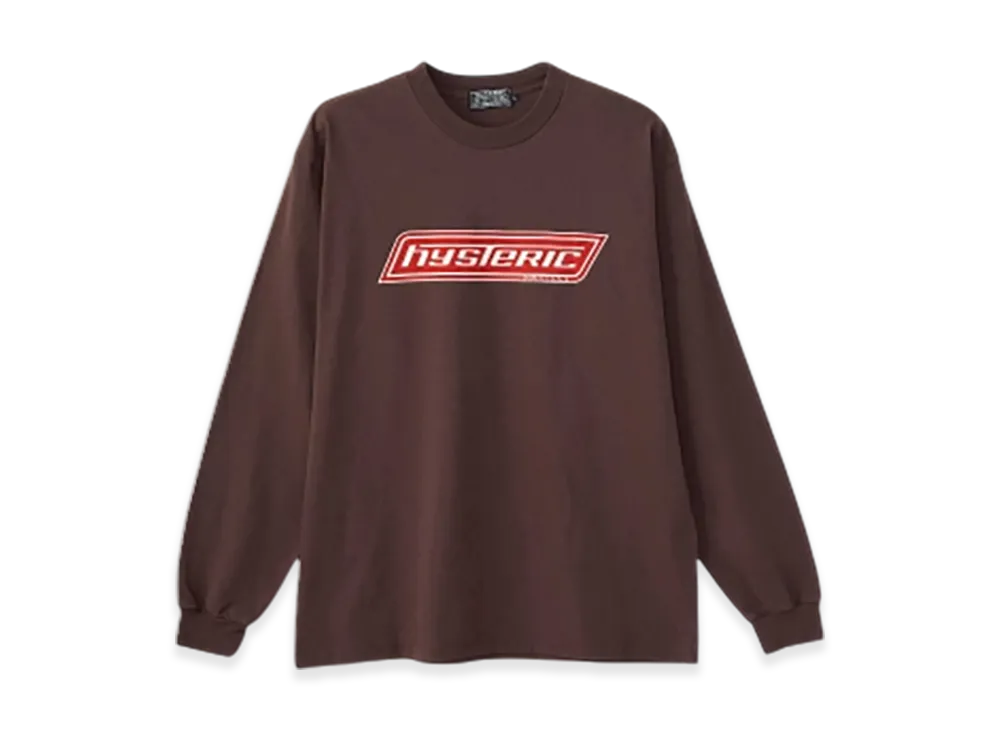 HYSTERIC GLAMOUR Hysteric Logo T-Shirt "Brown"